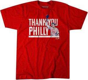 Trea Turner: Thank You Philly Shirt - MLBPA Licensed - BreakingT