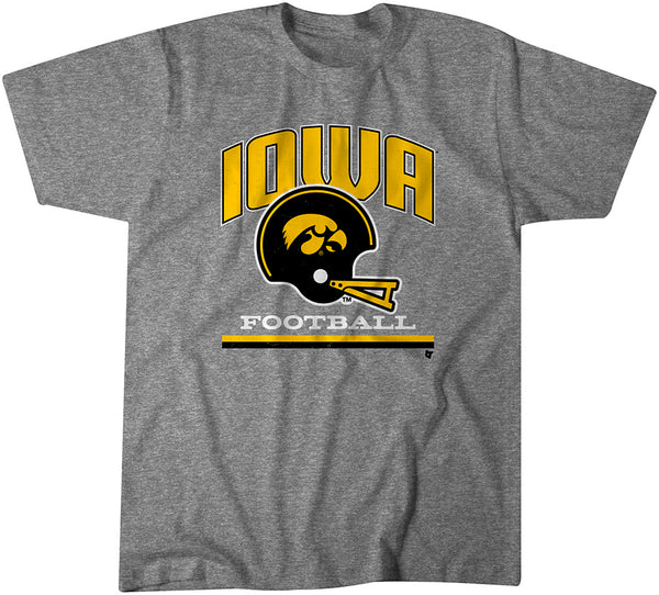 Iowa: Vintage Football Helmet