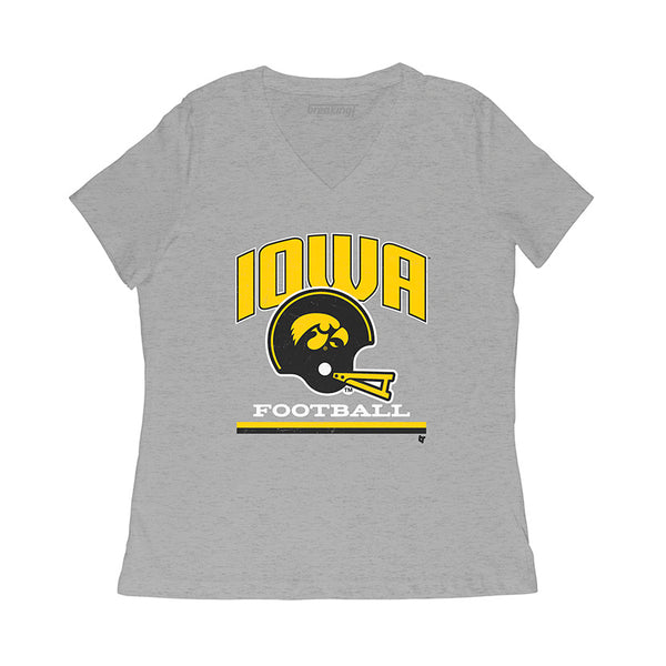 Iowa: Vintage Football Helmet