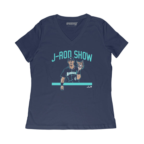 Julio Rodríguez: J-Rod Show Catch Shirt - MLBPA Licensed - BreakingT