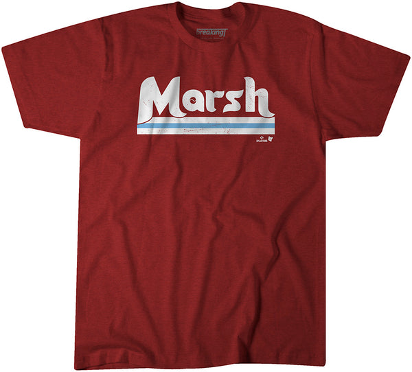 Brandon Marsh Shirt, Philadelphia Baseball - MLBPA Licensed -BreakingT