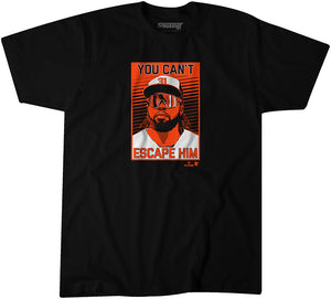 Cedric Mullins You Can't Escape Him Shirt - MLBPA Licensed - BreakingT