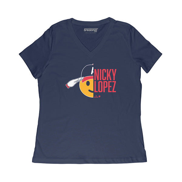 Nicky Lopez Salute Shirt, Atlanta Baseball - MLBPA Licensed -BreakingT