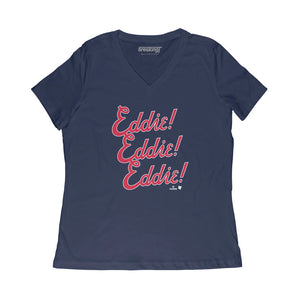 Eddie Rosario: Eddie Chant Shirt, Atlanta - MLBPA Licensed -BreakingT