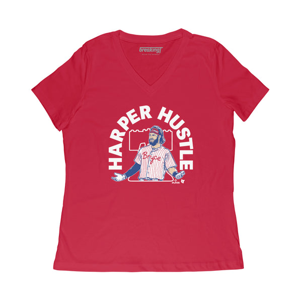 Bryce Harper Hustle Shirt, Philadelphia - MLBPA Licensed - BreakingT