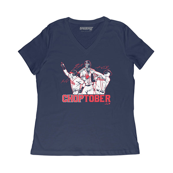 AcuâˆšÂ±a, Olson, & Riley Choptober Shirt, ATL - MLBPA Licensed -BreakingT