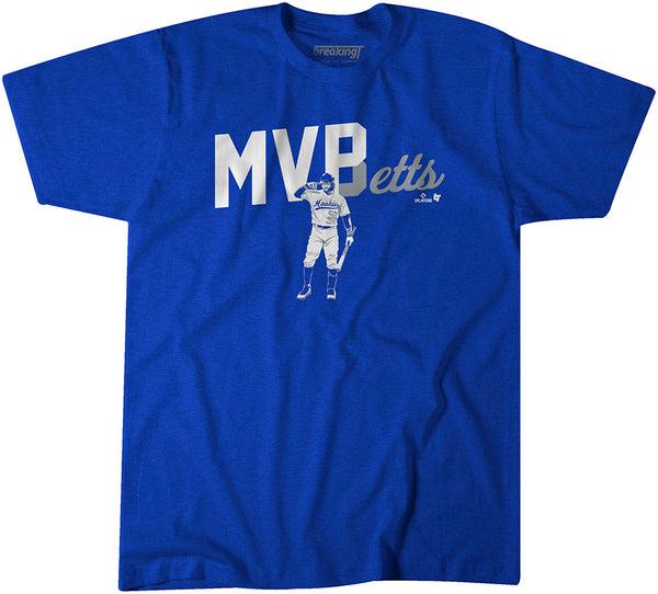 Mookie Betts: MVBetts Shirt, Los Angeles - MLBPA Licensed - BreakingT