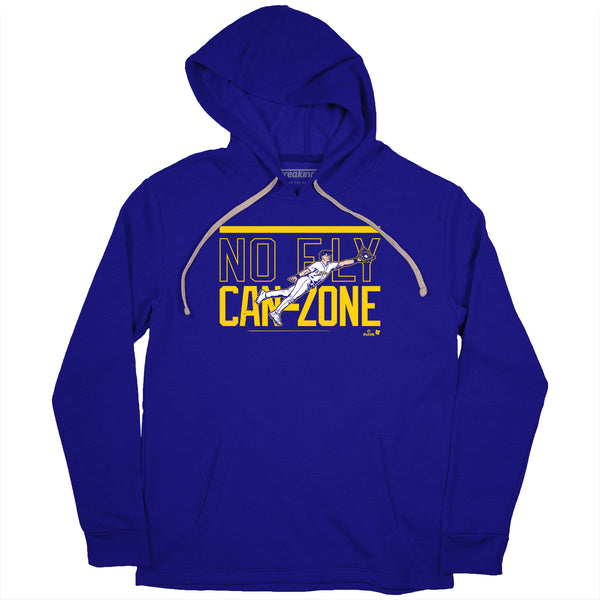 Dominic Canzone: No Fly Can-Zone Shirt, Seattle - MLBPA - BreakingT