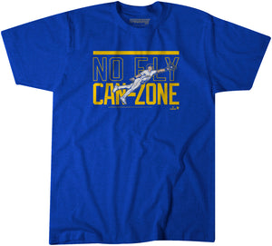 Dominic Canzone: No Fly Can-Zone Shirt, Seattle - MLBPA - BreakingT