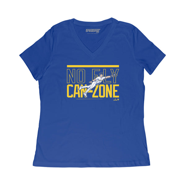 Dominic Canzone: No Fly Can-Zone Shirt, Seattle - MLBPA - BreakingT