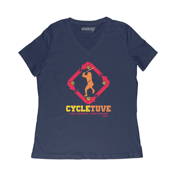 José Altuve: Cycle Shirt, Houston Baseball - MLBPA Licensed -BreakingT