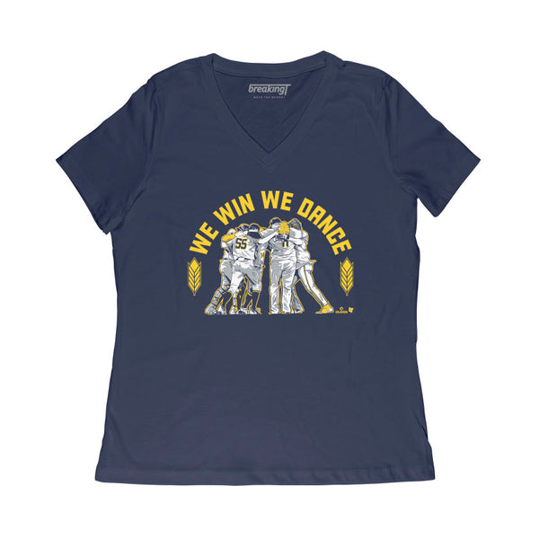 Milwaukee Baseball: We Win, We Dance Shirt - MLBPA Licensed -BreakingT