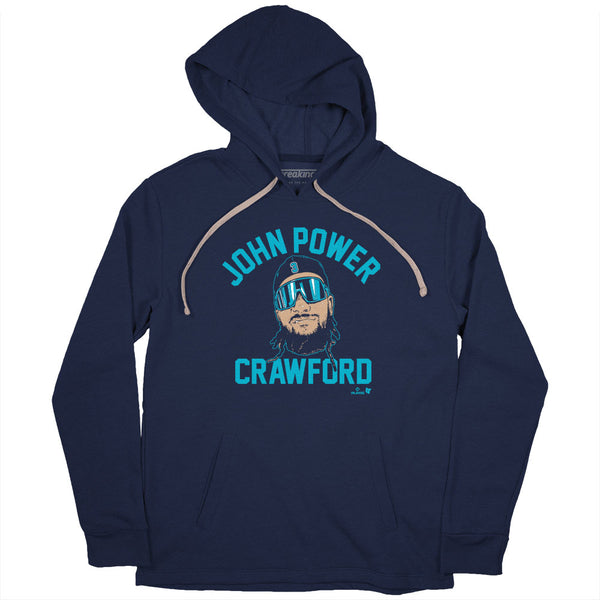 J.P. Crawford: John Power Crawford Shirt, Seattle - MLBPA - BreakingT