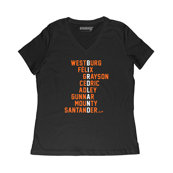 Birdland Names Shirt + Hoodie, Baltimore - MLBPA Licensed - BreakingT