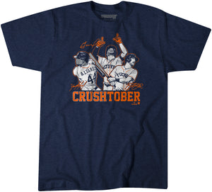 Crushtober Shirt - Altuve Yordan Tucker - Houston - MLBPA - BreakingT