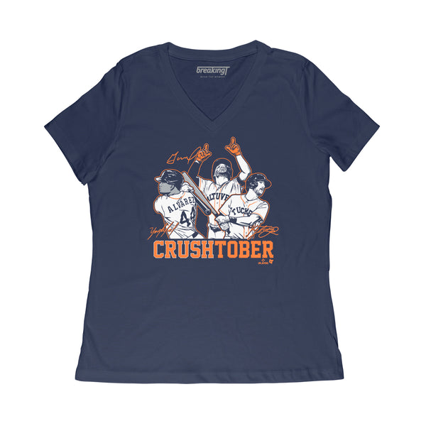 Crushtober Shirt - Altuve Yordan Tucker - Houston - MLBPA - BreakingT