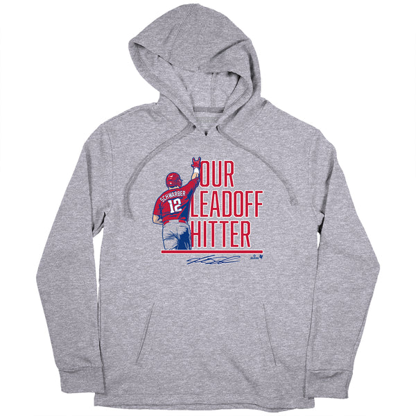 Kyle Schwarber: Our Leadoff Hitter Shirt, Philly - MLBPA - BreakingT