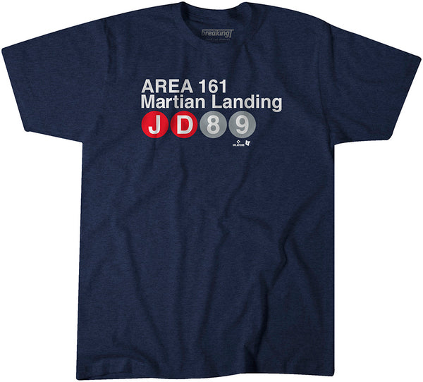 Jasson Dominguez: Area 161 Shirt, New York - MLBPA Licensed -BreakingT