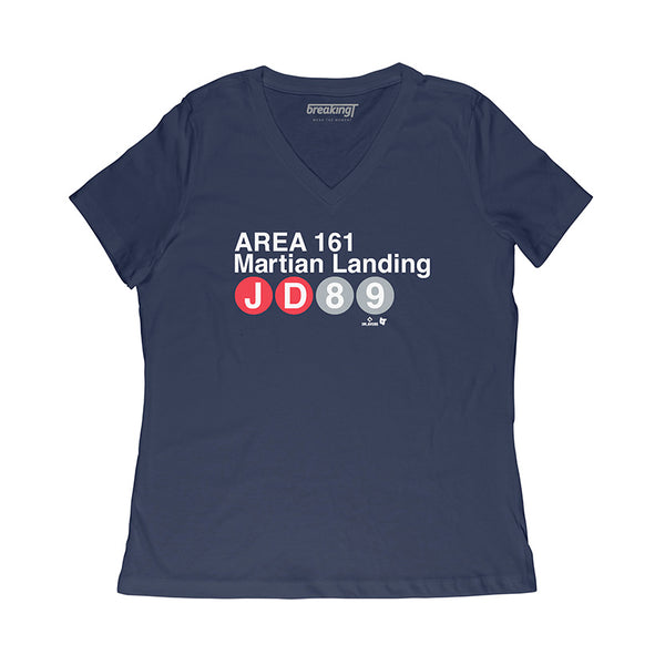 Jasson Dominguez: Area 161 Shirt, New York - MLBPA Licensed -BreakingT