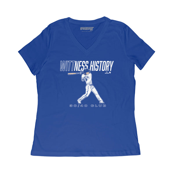 Bobby Witt Jr: Wittness History Shirt, KC - MLBPA Licensed - BreakingT