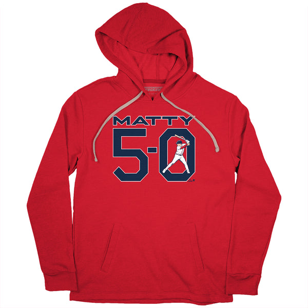 Matt Olson: Matty 5-0 Shirt, Atlanta - MLBPA Licensed -BreakingT