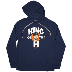 Kyle Tucker: King of the H Shirt, Houston - MLBPA Licensed - BreakingT