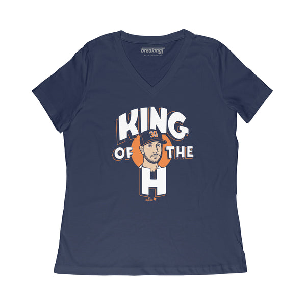 Kyle Tucker: King of the H Shirt, Houston - MLBPA Licensed - BreakingT