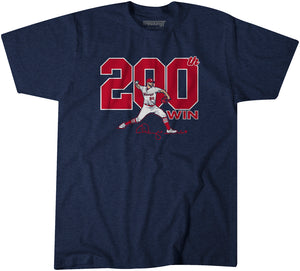 Adam Wainwright 200 Wins Shirt, St. Louis - MLBPA Licensed - BreakingT