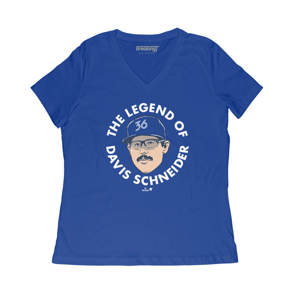 The Legend of Davis Schneider Shirt, Toronto - MLBPA - BreakingT