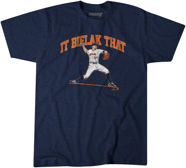 Brandon Bielak: It Bielak That Shirt, Houston - MLBPA - BreakingT