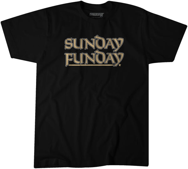 Sunday Funday New Orleans T-Shirt | New Orleans Pro Football