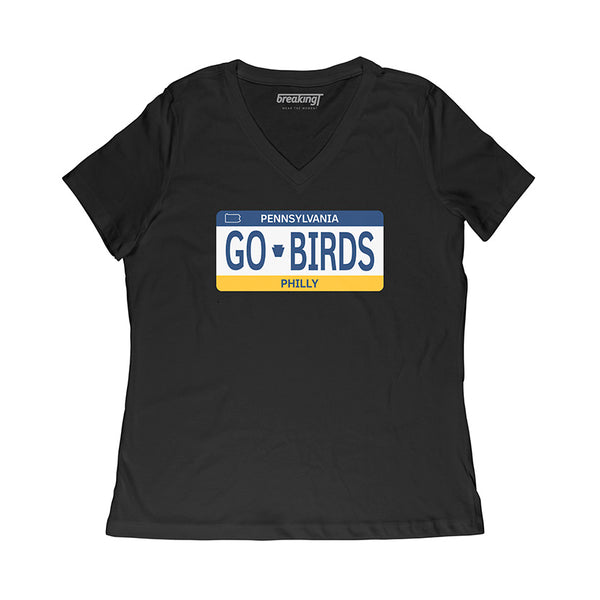 Go Birds License Plate