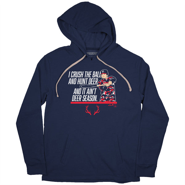 Austin Riley Deer Season Shirt - MLBPA - FAX Sports + BreakingT