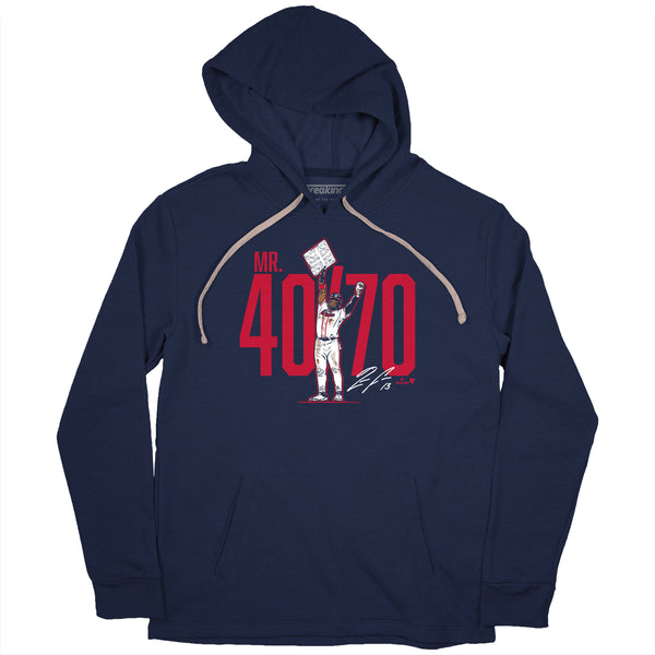 Ronald AcuâˆšÂ±a Jr: Mr. 40/70 Shirt, Atlanta - MLBPA Licensed - BreakingT