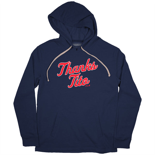 Terry Francona: Thanks Tito Shirt, Cleveland - MLBPA - BreakingT