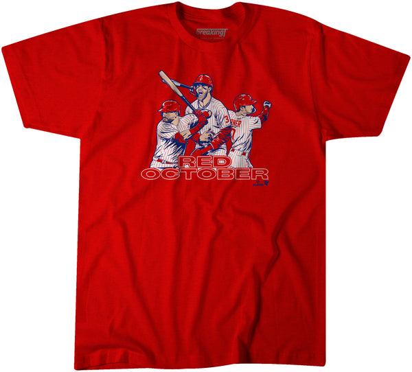 Red October (Trea's Version) Shirt, Philly - MLBPA Licensed -BreakingT