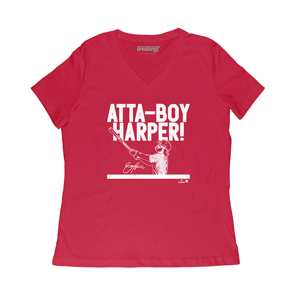 Bryce Harper: Atta-Boy Harper T-Shirt - MLBPA Licensed - BreakingT