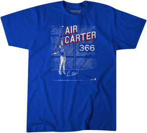 Evan Carter: Air Carter Shirt, Texas - MLBPA Licensed - BreakingT