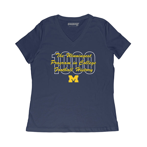 Michigan Football: Winningest Program Adult T-Shirt