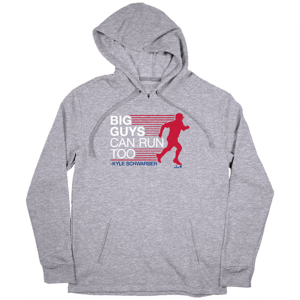 Kyle Schwarber: Big Guys Can Run Too Shirt, Philly - MLBPA -BreakingT