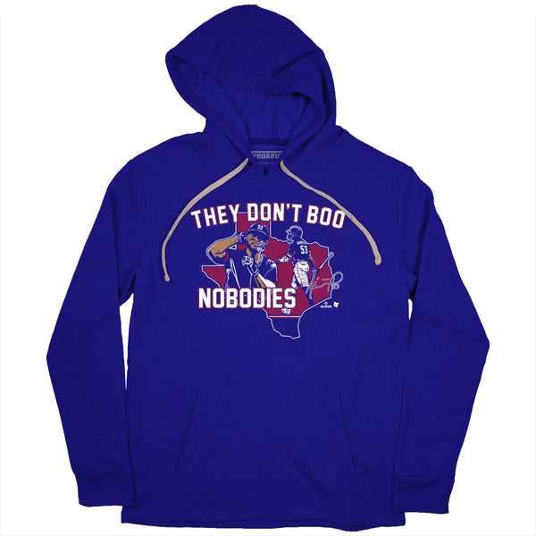 Adolis García They Don't Boo Nobodies Shirt, Texas - MLBPA - BreakingT