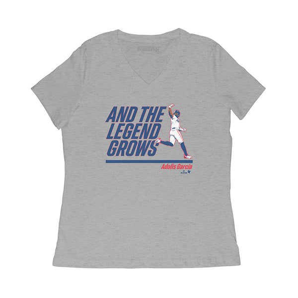 Adolis Garcia And The Legend Grows Shirt - Texas Baseball - BreakingT