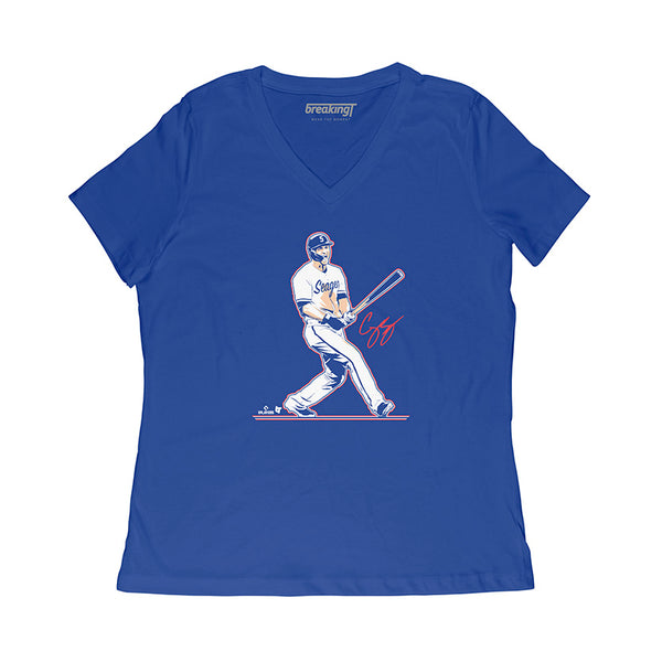 Corey Seager Home Run Scream T-Shirt, Texas - MLBPA - BreakingT