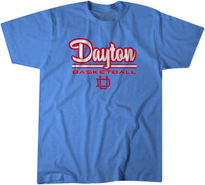 Dayton Basketball: Chapel Blue Adult T-Shirt