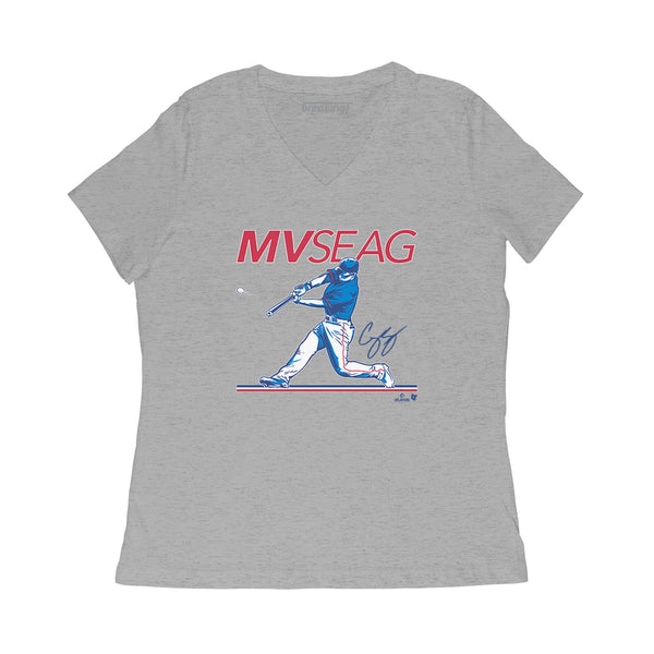 Corey Seager: MVSeag Shirt, Texas Baseball - MLBPA Licensed -BreakingT