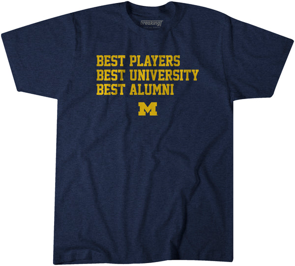 Michigan: Best Players, Best University, Best Alumni