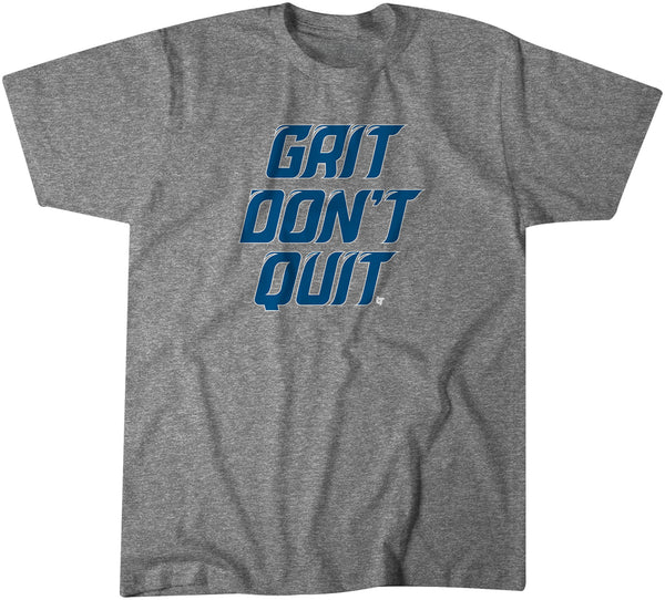 Detroit Grit Don't Quit T-Shirt | Detroit Pro Football