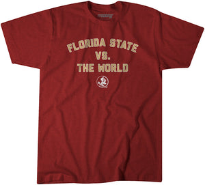 Florida State vs. the World Adult T-Shirt