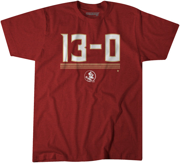 FSU Football: 13-0