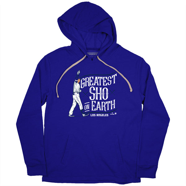 Shohei Ohtani Greatest Sho On Earth Shirt - MLBPA Licensed - BreakingT